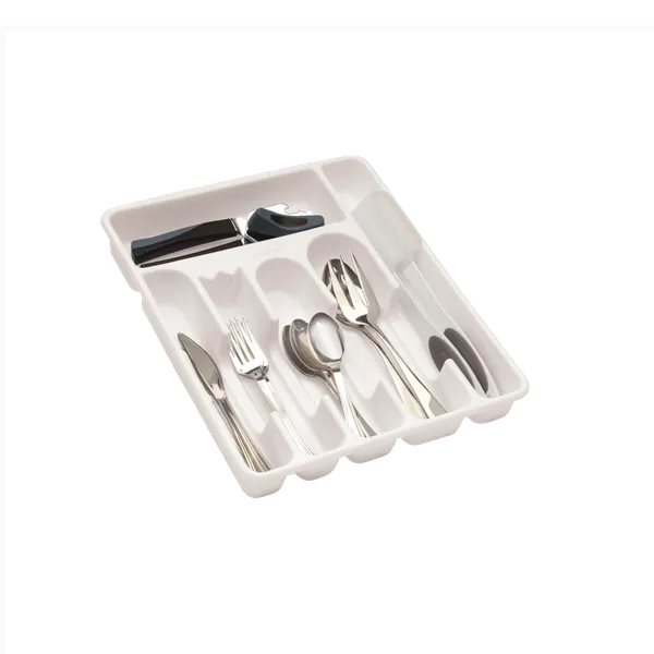 Organizador De Cubiertos grande Rubbermaid Blanco